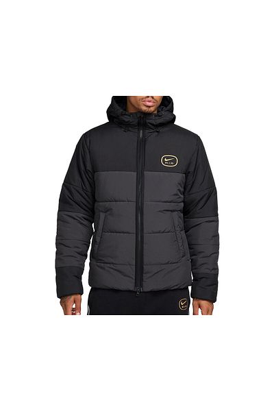 Nike Sportswear Air Syn Fill Men's Black Casual Hooded Coat