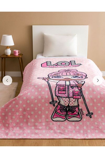 LC Waikiki Lol Printed Single Blanket 150X200 cm