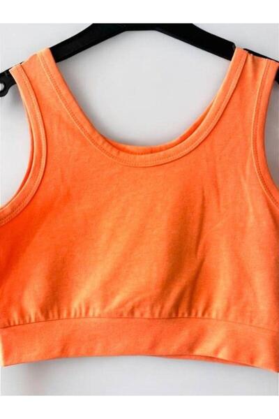 Zekids Girl's Thick Strap Cotton Crop