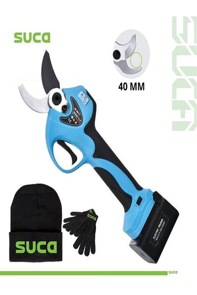 Suca Sc 8611A 40mm Pruning Shears with Beanie and Gloves Gift