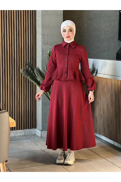 Esre Store 44122 - Hijab Double Set
