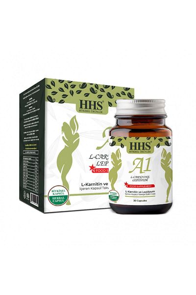 HHS DOĞAL BİTKİSEL ÜRÜNLER HHS A1 L-Carnitine Lepidium 30 كبسولة