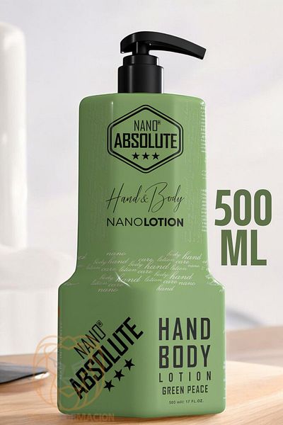 Transformacion Nano Hand and Body Lotion Green Peace Absolute Professional 721037