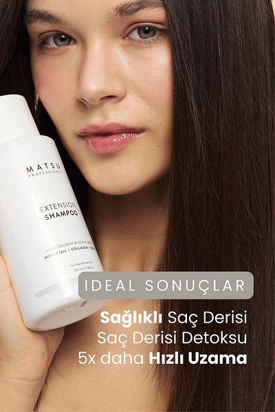 MATSU Hair Scalp Strengthening Extension Fast Growth Hair Care Shampoo for Slow Growing Hair 350 ml