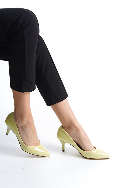 Ayakkabı Podyumum '' VİLDAN '' Stiletto din piele lacuita cu lama de lama de ...