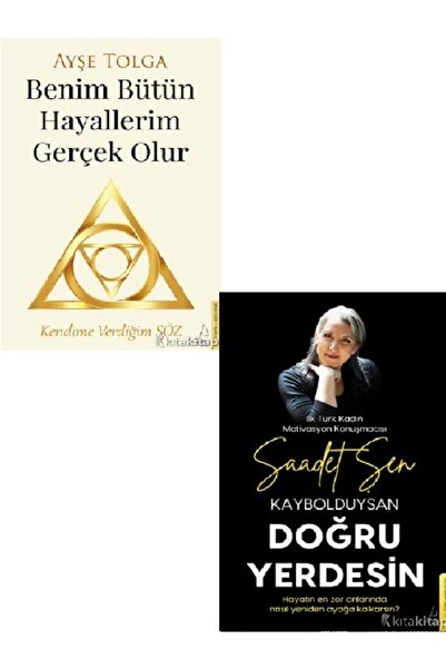 Destek Yayınları Benim Bütün Hayallerim Gerçek Olur-kaybolduysan Doğru Yerdes...