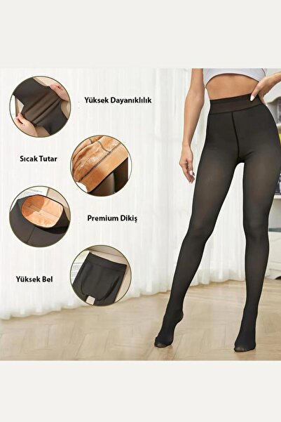 MODASFORM جوارب طويلة قطيفة ذات مظهر رفيع