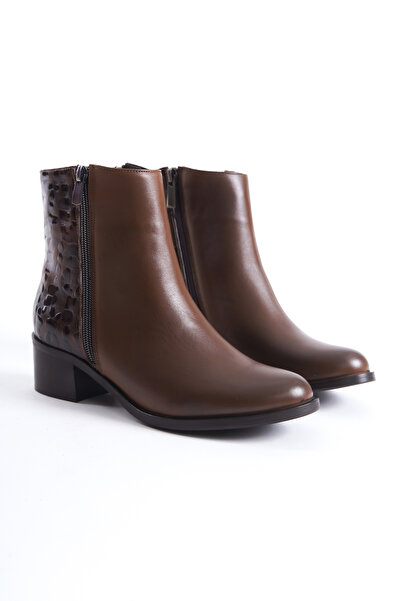 Elile Shoes 33-34-43-44-45 Numara  Hakiki Deri Büyük Numara Kadın Kışlık Bot
