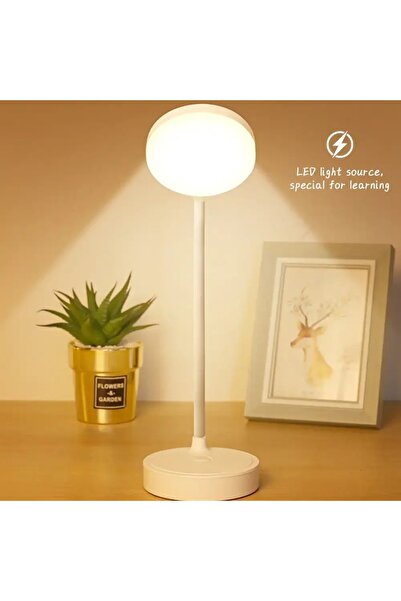 Wonderlust Dokunmatik Okuma Işığı 18 Led 3 Kademli Masa Lambası Beyaz