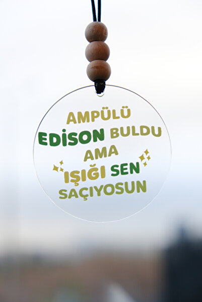 Balkhoon Ampülü Edison Buldu Ama Işığı Sen Saçıyosun Dikiz Aynası Süsü Araba ...