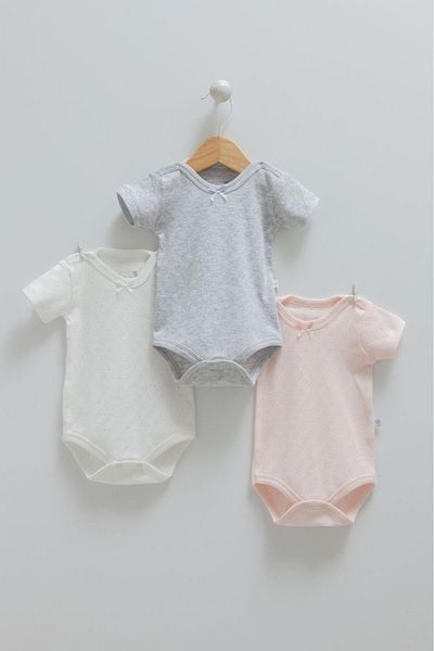 Caramell Baby Body Set of 3 |   Cotton and Hypoallergenic Body Models