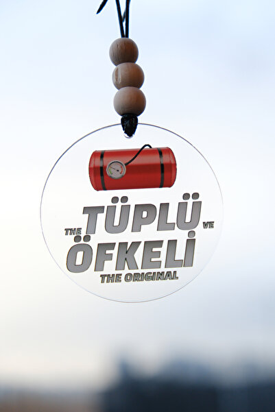 Balkhoon Tüplü ve Öfkeli Dikiz Aynası Süsü Araba Süsü Hediyelik Eşya