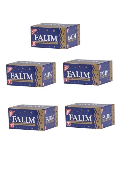 Falım Damla Aromalı Şekersiz Sakız 1,4 Gr 100lü 5 Paket (500 Adet)
