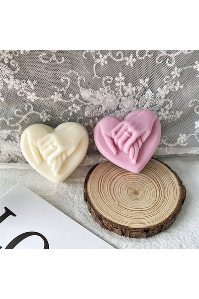 HogART Design 1 Adet Beyaz Sevgili Aşk Temalı Alçı