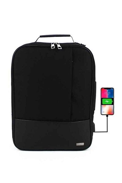 Case Club 1408 Geantă pentru laptop de 17 inchi cu umăr cu aparat USB Curea de umăr mată rezistentă la apă