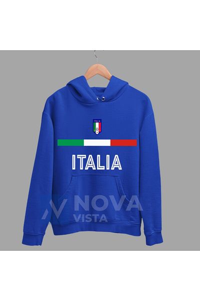 Biy Store Italia Italia Jersey Printed Unisex Hooded Sweatshirt