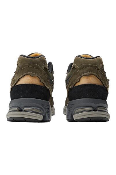 New Balance M2002RDN SCARPE LIFESTYLE UNISEX - MTZ - LEATHER / TEXTILE / OTHER - DARK MOSS