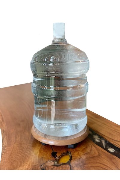 aksenbirstore Wooden wheel pot bottle tube base 30 cm-4 pieces