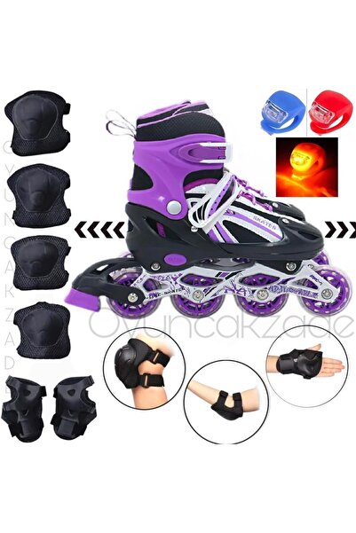 Oyuncakhane Children's Lighted Practice Skate - Wheel Adjustable, 2 Functions