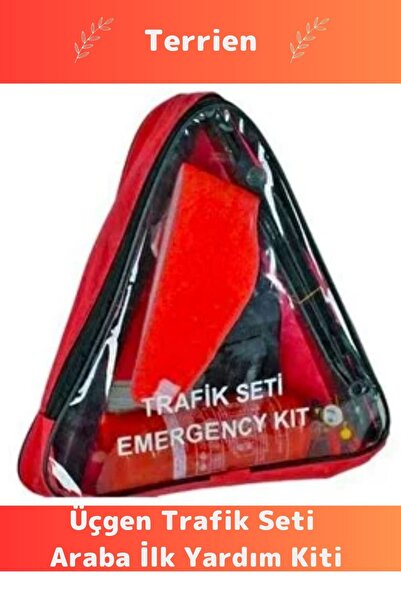 Terrien TSE Belgeli Tüvtürk Uyumlu Bez Çantalı Karayollarına Uygun Araba Oto ...