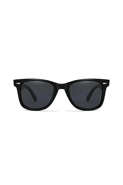 Alexis Carrel Black Unisex Sunglasses