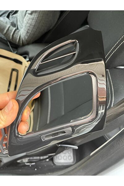 ODAC TUNING RENAULT FLUENCE - مكيف هواء أسود لامع باللون الأسود مع فتحة تهوية