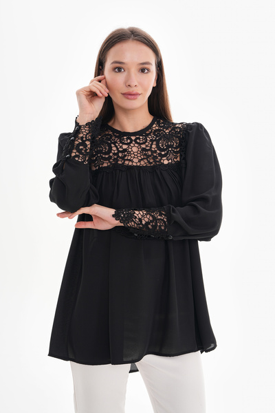 Loom Boutique Γυναικεία μπλούζα Melisa Plus Size - B0054