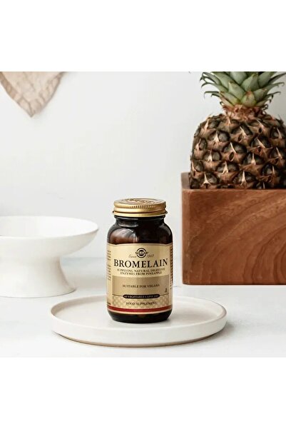 Solgar Bromelain 150 Mg 60 Kapsül