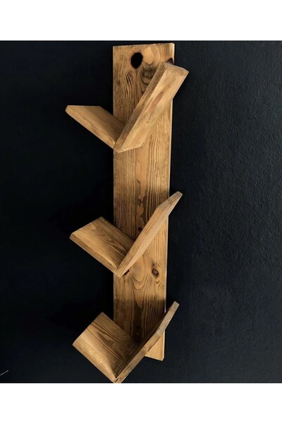 KAYAHAN DESIGN 3 Raflı Duvara Monte Kitaplık