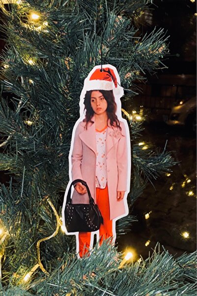 Namgo Leyla Yaprak Dökümü Yılbaşı Ağacı Araba Dikiz Aynası Süsü