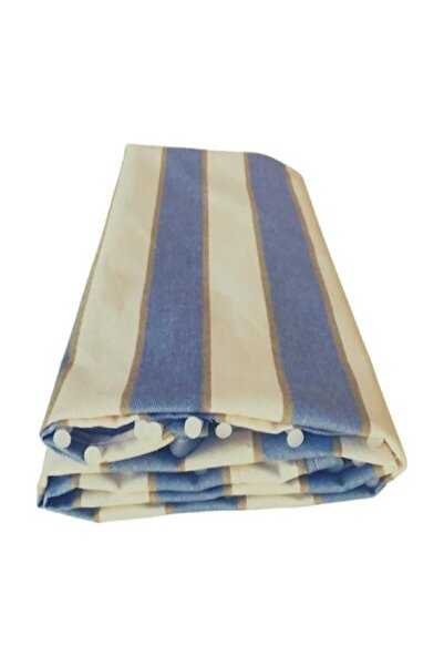 JESEM JSM Lüks 1.sınıf Balkon Perdesi Branda GRİ-KREM ÖzelDikim Üst Kornişli ...