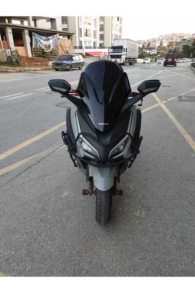 MOTOCAM Honda Forza250 Ön Cam 2021-2025 Model Uyumlu 47cm Siyah Renkli 4mm Boy