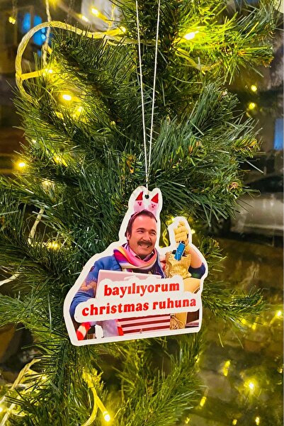 Namgo Burhan Altıntop Yılbaşı Ağacı Araba Dikiz Aynası Süsü