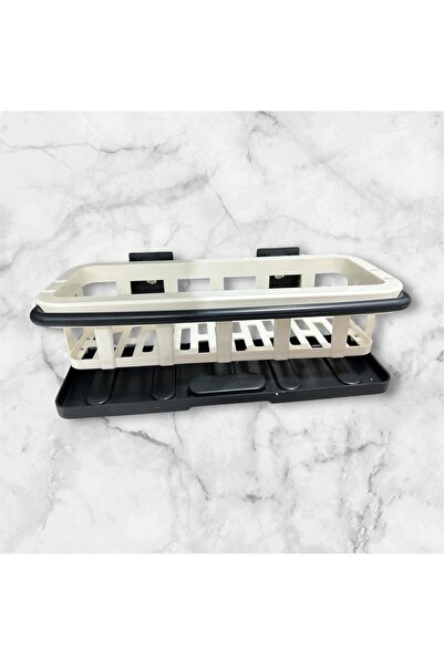 Mallame Yapışkanlı Pratik Çok Amaçlı Mutfak Banyo Lavabo Düzenleyici Askılı O...