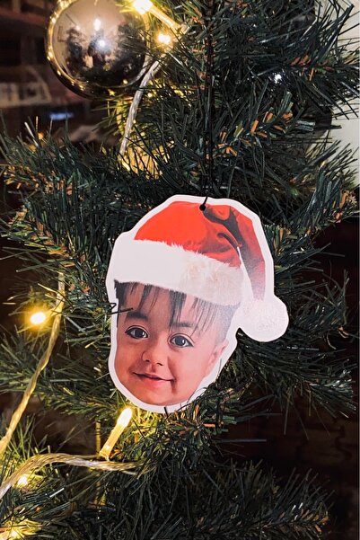 Namgo Kişiye Özel Halilişko Yılbaşı Ağacı Araba Dikiz Aynası Süsü