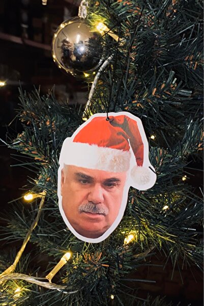 Namgo Ali Rıza Bey Yaprak Dökümü Yılbaşı Ağacı Araba Dikiz Aynası Süsü