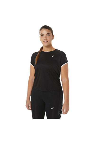 Asics Icon Kadın Siyah Koşu T-shirt 2012c741-001