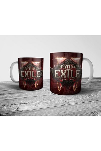 Pixxa Path of Exile 2 Themed Mug Model 6