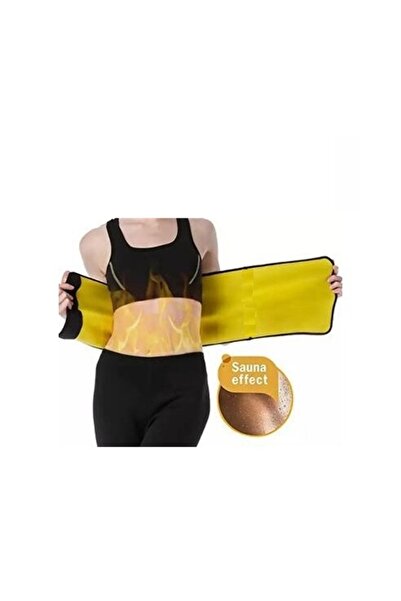 Terleme Kemeri Göbek İncelten Termal Sauna Bel Kemeri Bel Korsesi Termal Zayı...