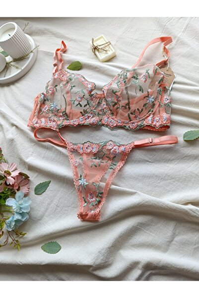 AYSEMIN Σετ γυναικείο σουτιέν Brodeli B Cup Underwire Unassisted