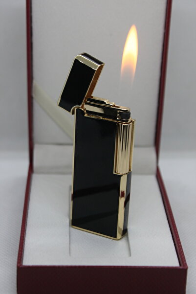 WORKER Yandan Çarklı Slim Dupont Tarzı  Kişiye Özel Gazlı Çakmak