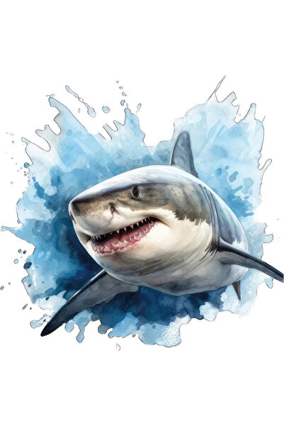 TSC Megaladon Resmi Araba 19 Cm Dev Köpek Balığı oto Sticker Yapıştırması MDX6