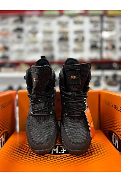 M.P. M.p. 242-1861 Si?yah Erkek Trekki?ng Spor Bot