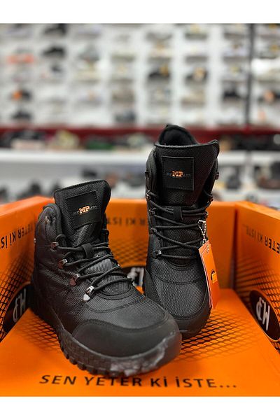 M.P. Μ.π. 242-1861 Μαύρα ανδρικά Trekking Sports Boots