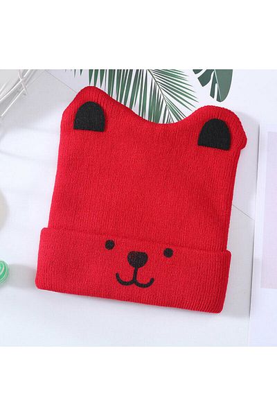 OEM Drool Teddy Bear Hat (Color: Red)
