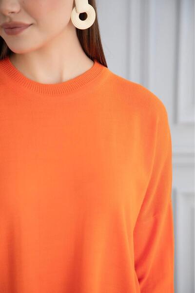 Gülce moda ІНЦЕ МЕРСЕРІЗЕ ОВЕРСІЗЕ САЛАШ ТРІКО ТУНІК