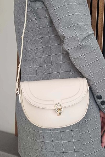 Lifonbag Geantă de umăr poștaș retro elegantă pentru femei, cu detaliu de blo...