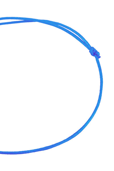 ELLI Náramek bez kamene Dámský nylonový náramek s destičkami, růžový, stříbro 925, pozlacený, letní