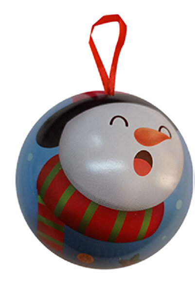 Party Country 7 см Сніговик з мотивом Розкішний металевий ялинковий прикраса,...