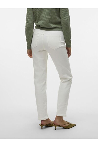 Vero Moda Düz Kesim VMKYLA Orta Bel Gerade Geschnitten Jeans